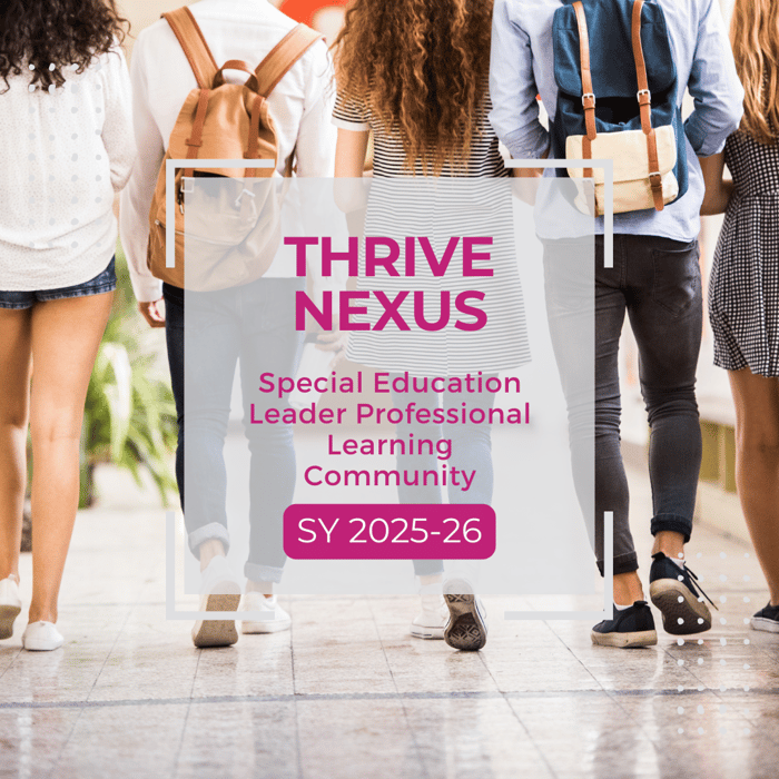 THRIVE Nexus: Special Education Administrator PLC image