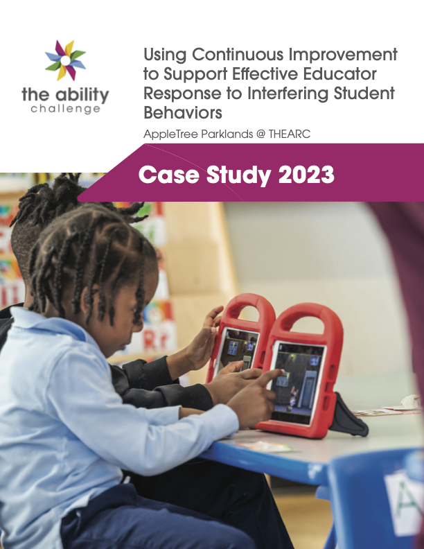 Utilizing Continuous Improvement for Effective Educator Response to Challenging Student Behaviors - 2023 Case Study
